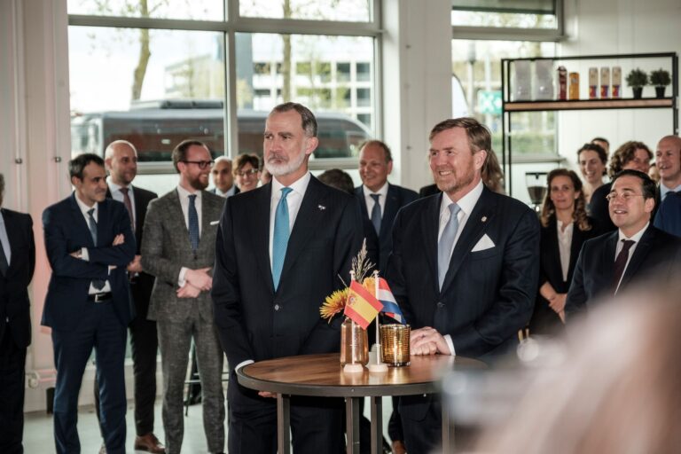 Spanish and Dutch Kings Visit H2A Partners
